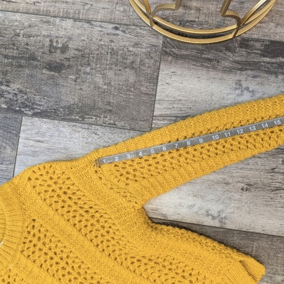 Madewell Women's Mustard Sweater Size Xxs - Picture 7 of 9